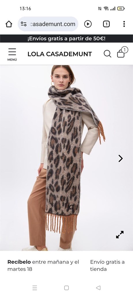 Foto 2 Bufanda Lola Casdemunt 