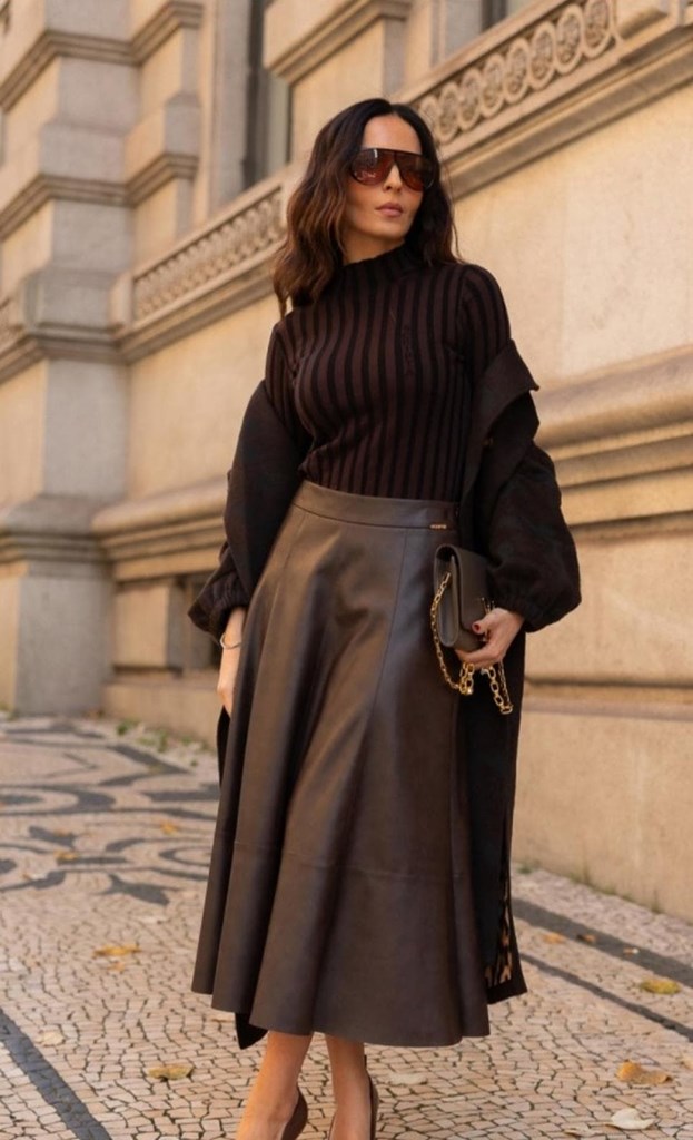 Foto 3 Falda polipiel 